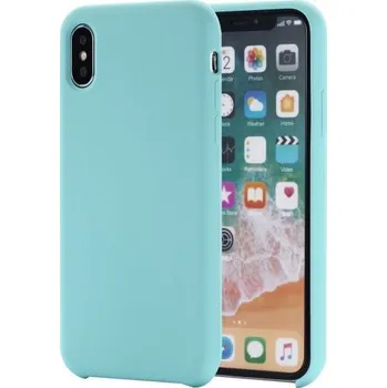 Pouzdro na mobilní telefon Kryt v originálním designu pro iPhone XS Max - azurový