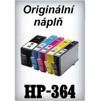 Náplně do tiskáren HP-364 - SADA 4 náplní (originální)