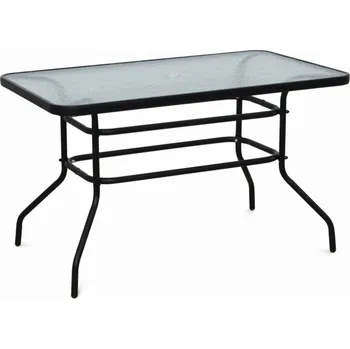 Jídelní stůl Tempo Kondela Demat New tvrzené sklo/ocel