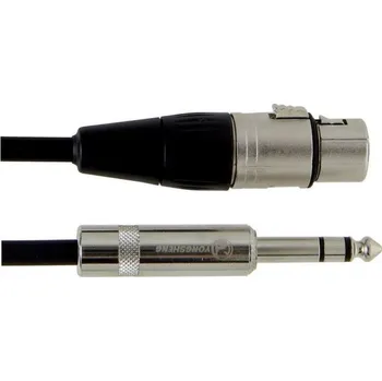 Audio kabel Kabel XLR/ JACK 6,3 mm 3m Kabel XLR/ JACK 6,3 mm 3m