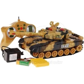 Dron RC tank, 34 cm, zvuk hnědý