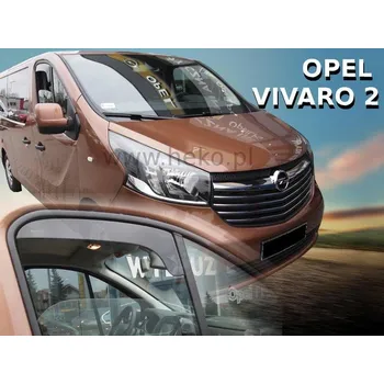 Plexi ofuk oken Ofuky Opel Vivaro II 2014 přední OPK