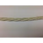 Splétaný kabel Aldo Bernardi oplétaný bavlnou - slonová kost Provedení:: 3x0,75 mm, Balení: metráž (cena za 1 m) LAR.138.07/MT.