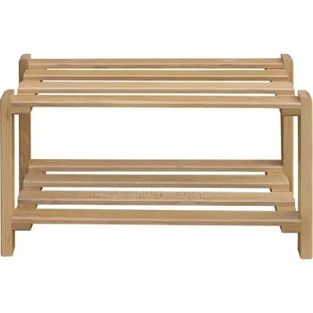 Botník Předsíňový botník policový DM-KL-225, masiv buk