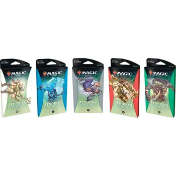 Karetní hra Magic: The Gathering Zendikar Rising Theme Booster - modrá