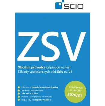 Oficiální průvodce přípravou na test ZSV na VŠ 2020/21 - cvičebnice - Scio [CS] (2020))