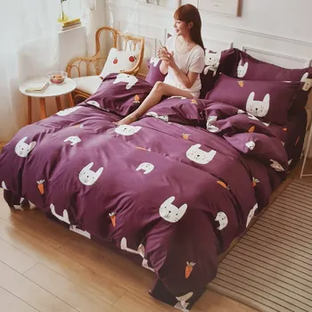 Povlečení Numberoplus Bavlněné povlečení na dvoulůžko + prostěradlo ZDARMA - Dana 3