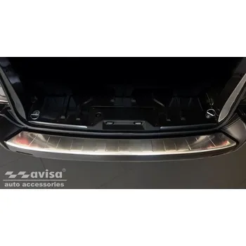 Lišta karosérie Avisa Ochranná lišta hrany kufru Peugeot Expert 2016- (plastový nárazník, výklopné dveře, matná)