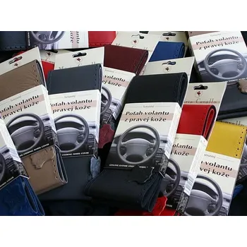 Potah na volant Potah volantu kožený D jednobarevný Mária Cavallo