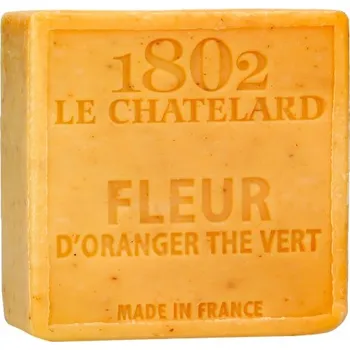 Mýdlo Le Chatelard 1802 Francouzské mýdlo - Pomerančový květ a zelený čaj 100g bez palmového oleje