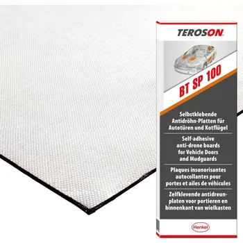 Průmyslové lepidlo Teroson BT SP 100 50 x 25 cm - 6 ks samolepicí protihluková deska