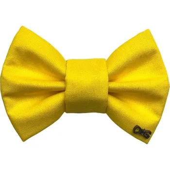 Obleček pro psa Funky Dog žlutý psí motýlek S