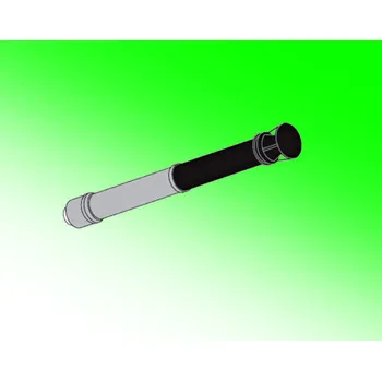 Kouřovod PROTHERM Sestava komínová 80/125 mm, 1m černá - pro nucený odvod spalin kotlů Protherm