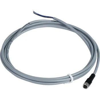 elektrický kabel Kabel PVC s konektorem M8, přímý, zásuvka,3 piny, L=2m