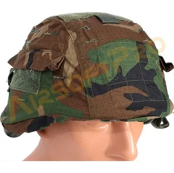 EmersonGear Potah na helmu MICH 2000 - Woodland