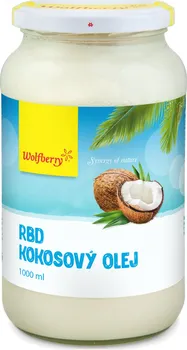 Rostlinný olej Wolfberry RBD kokosový olej 1 l