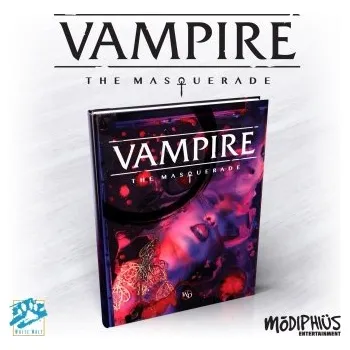 Desková hra Modiphius Entertainment Vampire: The Masquerade 5th Edition Core Rulebook