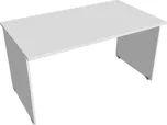 kancelářská sestava HOBIS stůl pracovní rovný - GS 1400, bílá + doprava zdarma