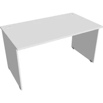 Kancelářský vozík HOBIS stůl pracovní rovný - GS 1400, bílá + doprava zdarma