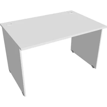 Kancelářský vozík HOBIS stůl pracovní rovný - GS 1200, bílá + doprava zdarma