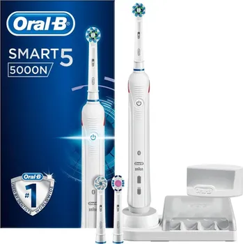 Elektrický zubní kartáček Oral-B Smart 5N Cross Action bílý