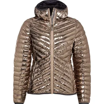 Dámská lyžařská bunda Head Prima Hooded Jacket 2020/21, metallic gold - M - doprava zdarma