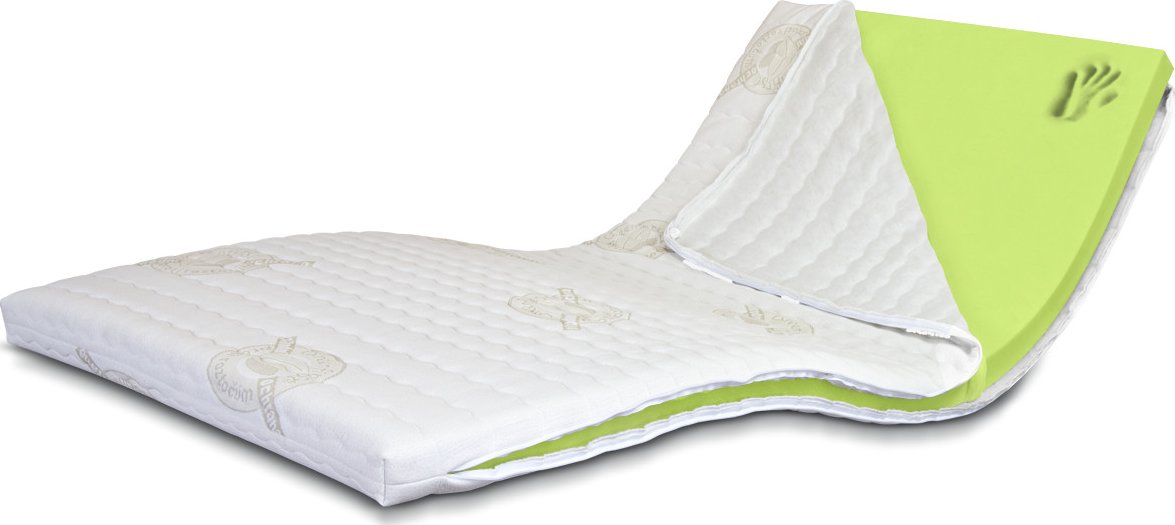 Přistýlková matrace Postelia VISCO TOPPER BASIC 200 x 90 cm - Výška jádra: 4 cm + výška potahu