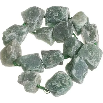 Avanturín surový vrtaný, šňůra 40 cm