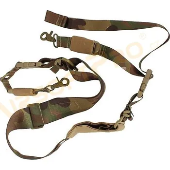 Sportovní střelba EmersonGear Dvoubodový pružný popruh Urben - Multicam