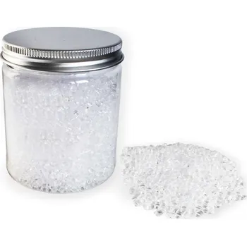 Vánoční dekorace Ledové krystalky pvc 150g/0,4cm čirá (CD4MM)