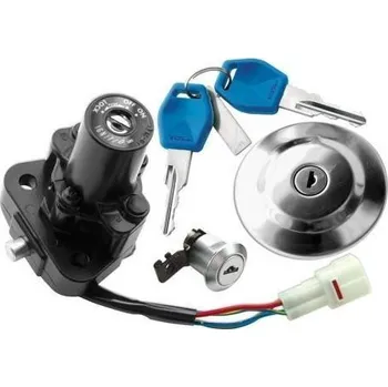 Zapalovací a žhavicí svíčka Zámek zapalování a sada zámků YAMAHA YBR 250 (07-)