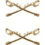ROTHCO odznak OFFICERS CAVALRY ZLATÝ