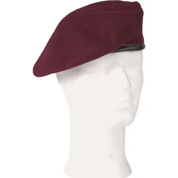 Pokrývka hlavy MIL-TEC baret IMPORT BORDEAUX vel.59