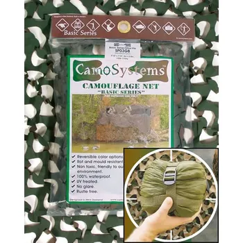Krycí plachta Camo Systems síť maskovací BASIC LIGHT WOODLAND 2,4x6m