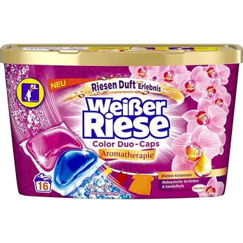Kapsle na praní Recenze Weisser Riese Color Duo Caps 16 ks