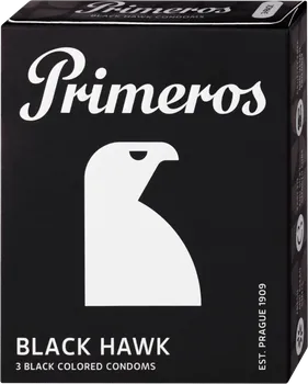 Kondom Primeros Black Hawk 3 ks