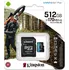 Paměťová karta Kingston Canvas Go! Plus microSDXC 512 GB UHS-I U3 V30 + SD adaptér