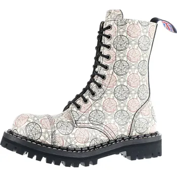 Pánská zimní obuv boty STEADY´S - 10 dírkové - Ekri Pentagram