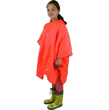 Pláštěnka Pidilidi poncho PVC neonová, Pidilidi, PL0066, oranžová Velikost: Dospělá