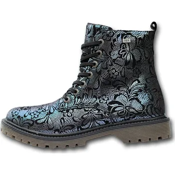 Chlapecká zimní obuv LURCHI Dívčí módní zimní kožené boty, obuv LURCHI, model 33-41001-29 Velikost dětských bot: 39