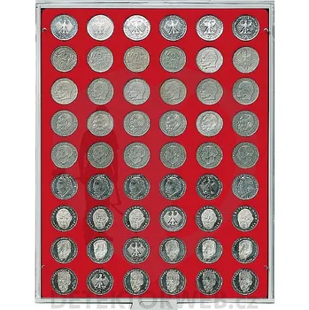 Kazeta na 54 mincí - průměr 26,75 mm 2109