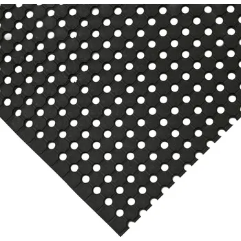 Rohožka Černá gumová protiskluzová průmyslová rohož - 5 m x 100 cm x 1 cm