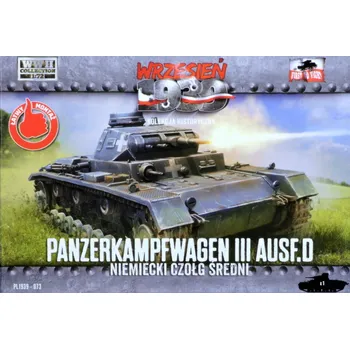 Plastikový model First To Fight 1/72 Panzerkampfwagen III Ausf.D