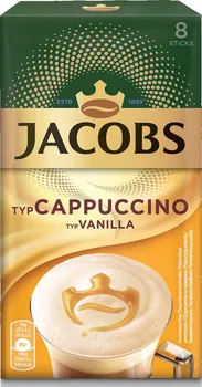 Káva Jacobs Cappuccino Vanilla instantní 8 x 15 g