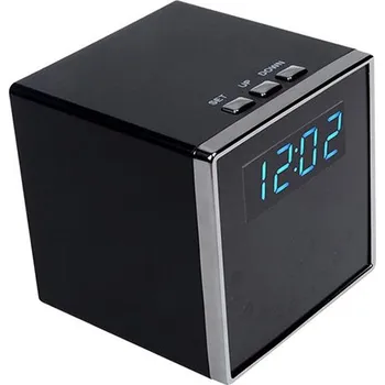 Bezpečnostní kamera Wifi IP kamera v designovém budíku s detekcí pohybu