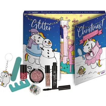 Kosmetická sada KTN Jednorožec a přátelé adventní kosmetický kalendář
