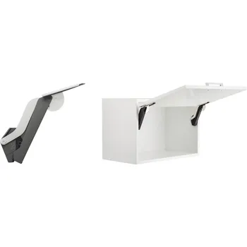 Nábytkové kování Tmavě šedý výklop Free Space 1.11 model D