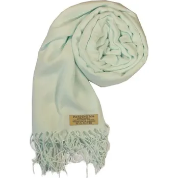 Šála Carlo Romani Dámská Světle modrá pašmína P20