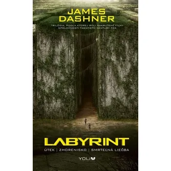Labyrint: Útek, Zhorenisko, Smrteľná liečba - James Dashner [SK] (2016, pevná)