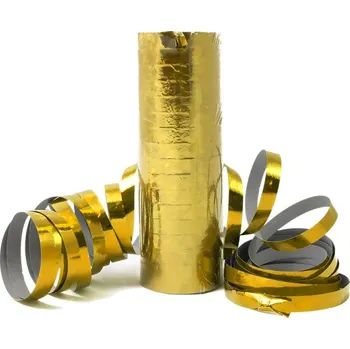 Party dekorace Serpentiny holographic zlaté